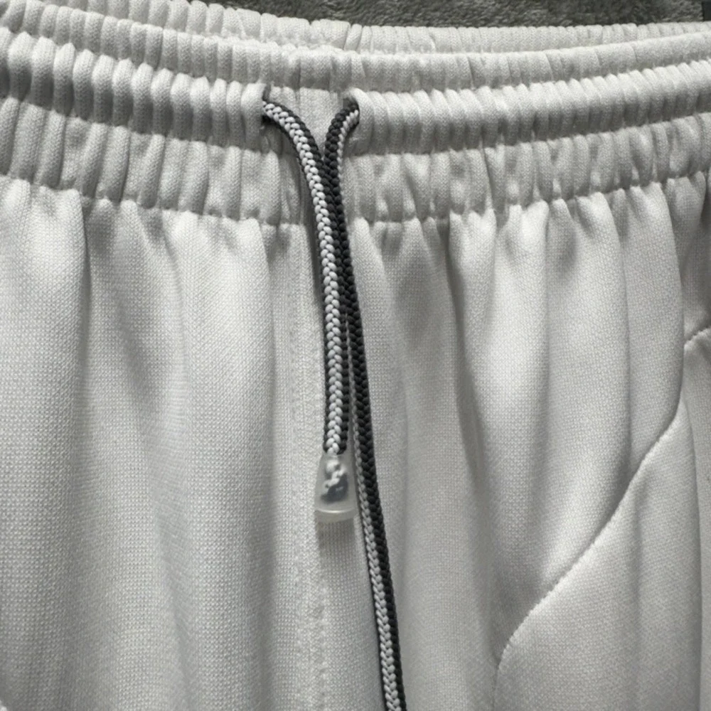 Jordan Mens White Jumpman Athletic Sweatpants Large RN 56323 Track Pants